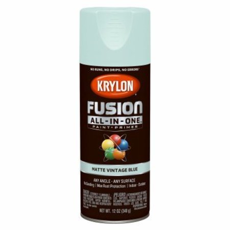 KRYLON 12OZ Vint BLU Mat Paint K02797007